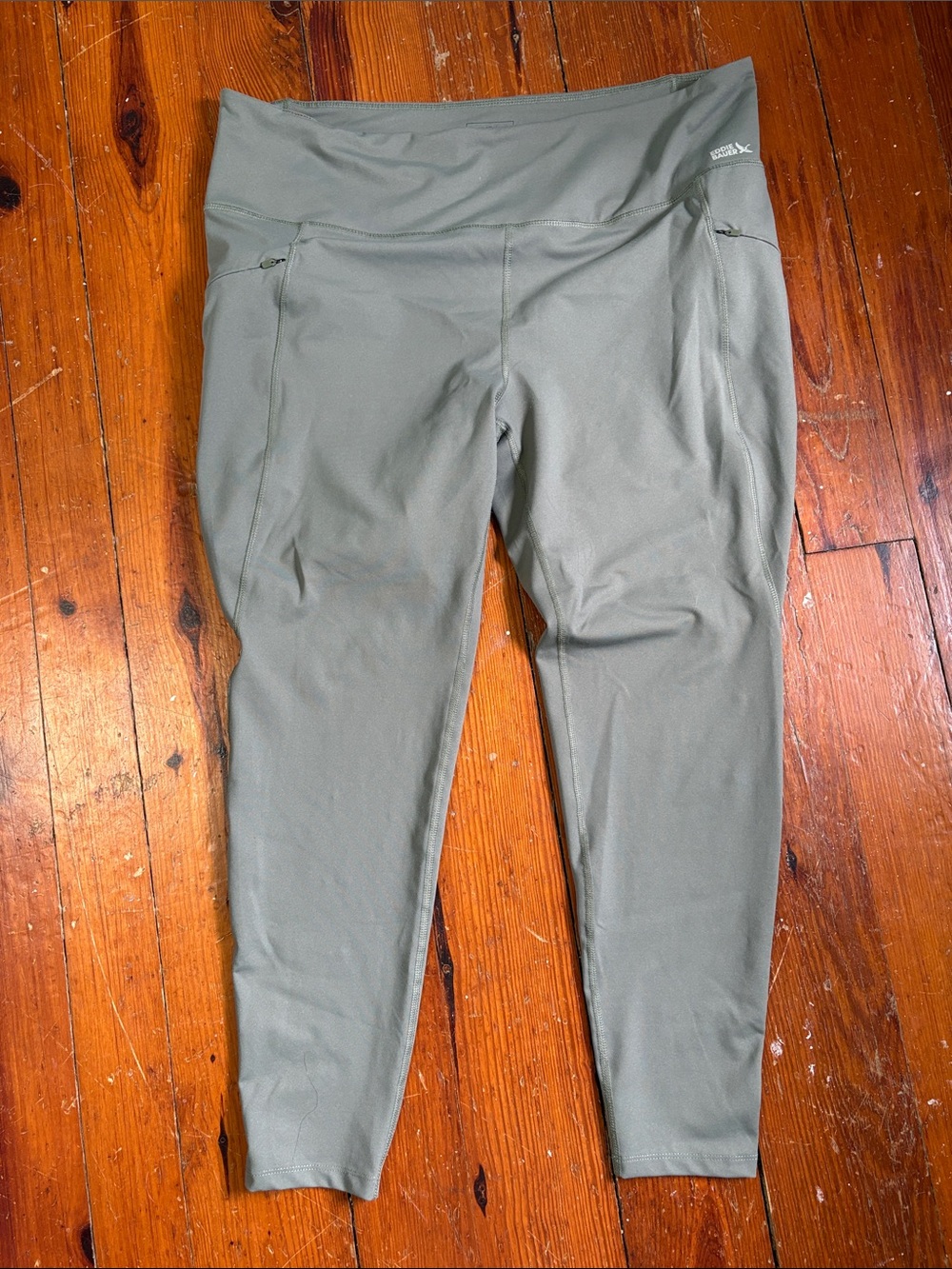Eddie Bauer Olive Green Active Leggings Size XXL